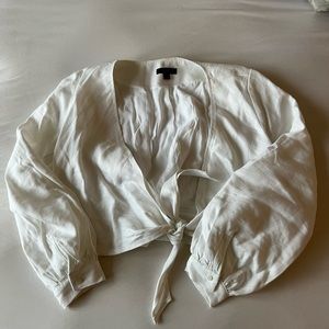 White tie top